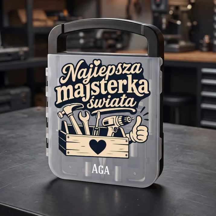 Zestaw Narzędzi Na Rocznicę Prezent Na Walentynki Dla Kobiety: Retro Majsterka Zestaw Narzędzi Na Rocznicę Prezent Na Walentynki Dla Kobiety: Retro Majsterka
