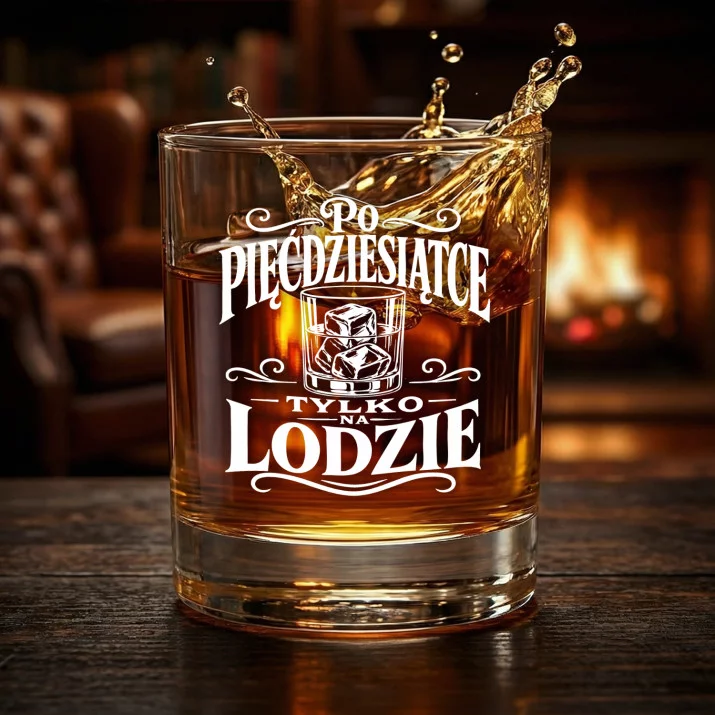 Szklanka Do Whisky Na Pięćdziesiątkę Prezent Dla Mężczyzny: Po Pięćdziesiątce Szklanka Do Whisky Na Pięćdziesiątkę Prezent Dla Mężczyzny: Po Pięćdziesiątce