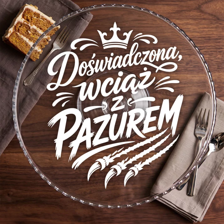 Patera Na Ciasto Dla 80 Latki Prezent Na 80 Urodziny Dla Kobiety: Dojrzały Pazur