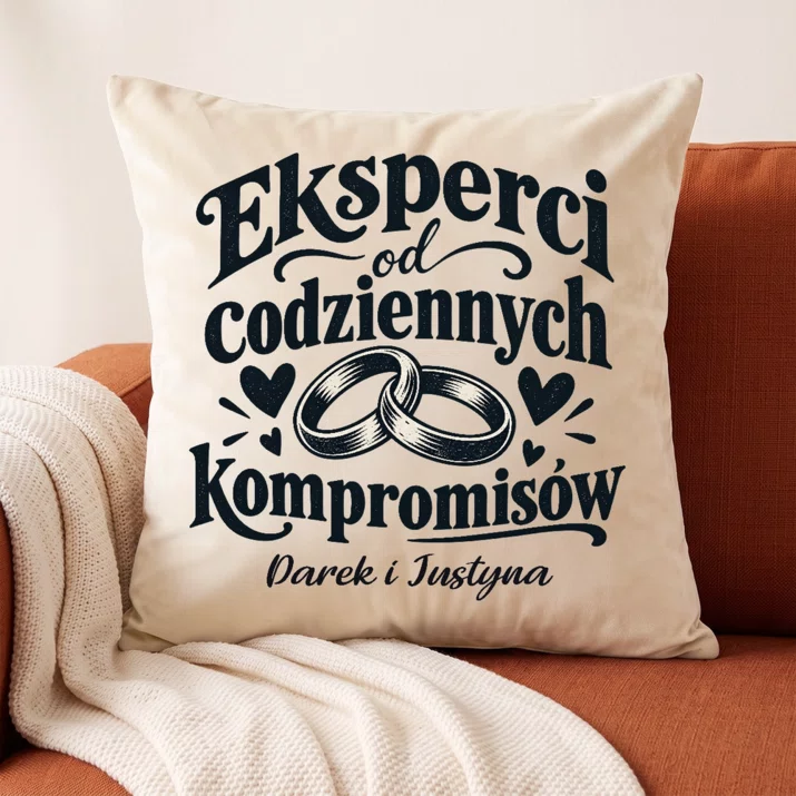 Poduszka Dekoracyjna Na 15 Rocznicę Ślubu Prezent Dla Pary: Eksperci Od Codziennych