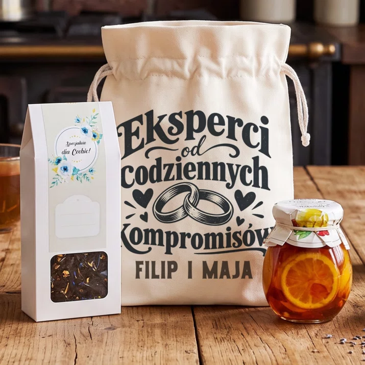 Zestaw Prezentowy z Herbatą Na 15 Rocznicę Ślubu Prezent Dla Pary: Eksperci Od Codziennych