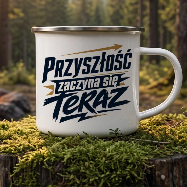 Kubek Emaliowany Na Zakończenie Szkoły Prezent Dla Mężczyzny: Nowy Rozdział