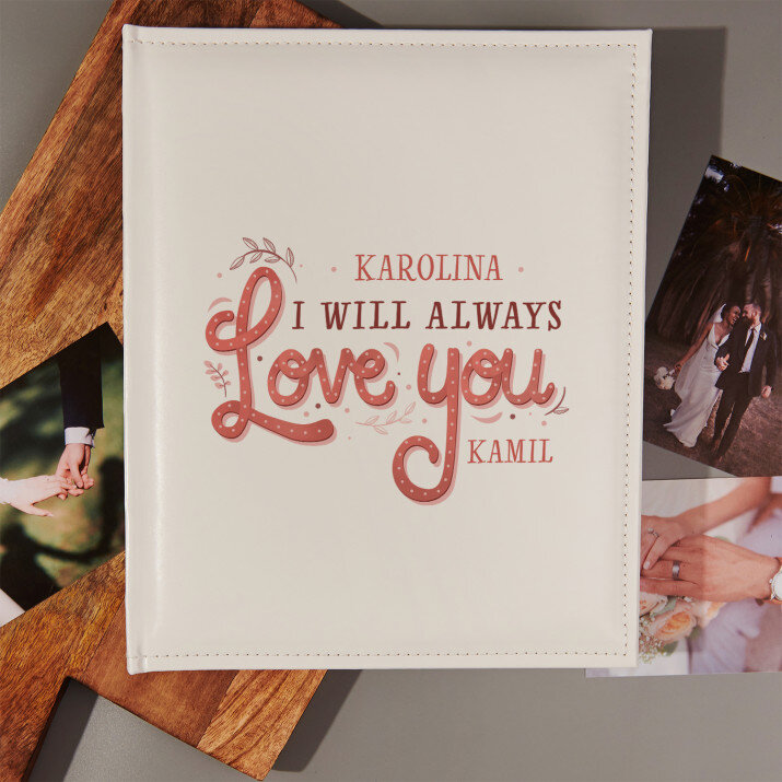 Always love you - Personalizowany Album na zdjęcia