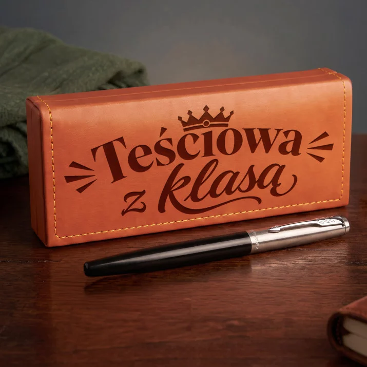 Pióro Wieczne Parker W Etui Dla Teściowej Prezent Na Dzień Mamy Dla Kobiety: Elegancki Humor Teściowej Pióro Wieczne Parker W Etui Dla Teściowej Prezent Na Dzień Mamy Dla Kobiety: Elegancki Humor Teściowej