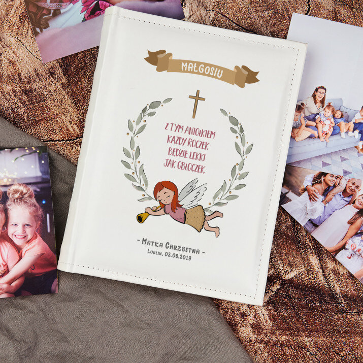 Aniołek - Personalizowany Album na zdjęcia