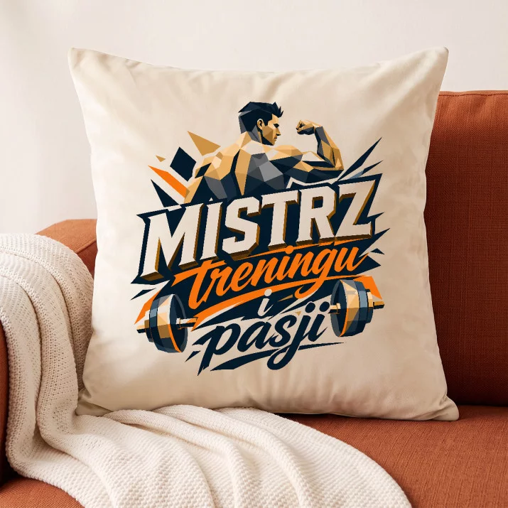 Poduszka Dekoracyjna Dla Trenera Prezent Dla Mężczyzny: Mistrzowski Styl