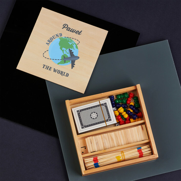 Around the world - Zestaw gier 4w1