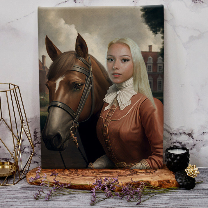 Arystokratka - Królewski portret