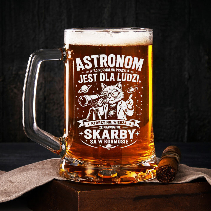 Kufel Dla Fana Kosmosu Prezent Dla Mężczyzny: Astronom Skarby