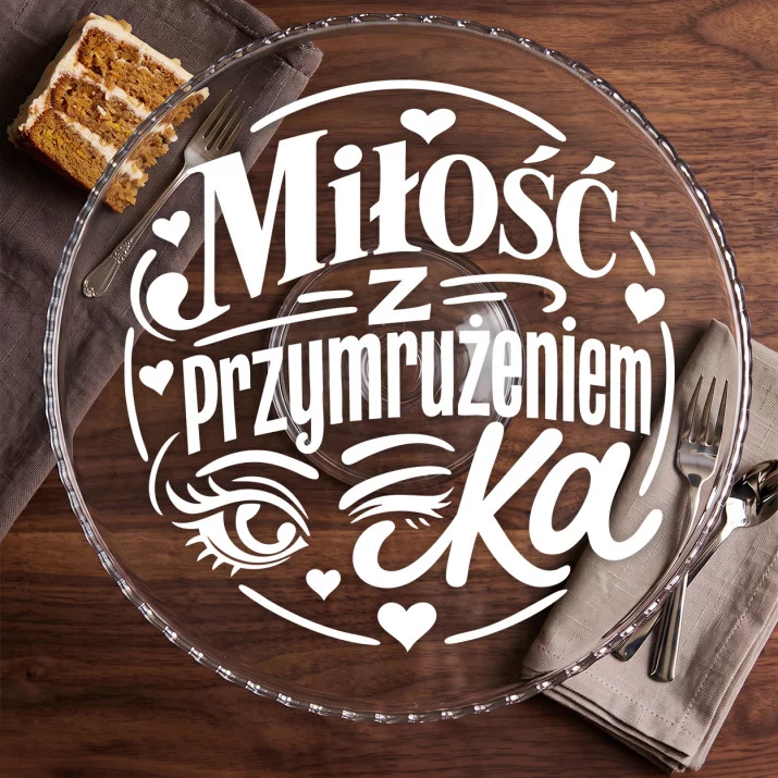 Patera Na Ciasto Na Święta Prezent Dla Pary: Miłosny Sarkazm Patera Na Ciasto Na Święta Prezent Dla Pary: Miłosny Sarkazm