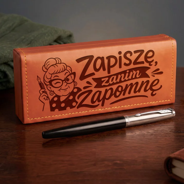 Pióro Wieczne Parker W Etui Dla Seniorki Prezent Dla Kobiety: Notatki Z Humorem Pióro Wieczne Parker W Etui Dla Seniorki Prezent Dla Kobiety: Notatki Z Humorem