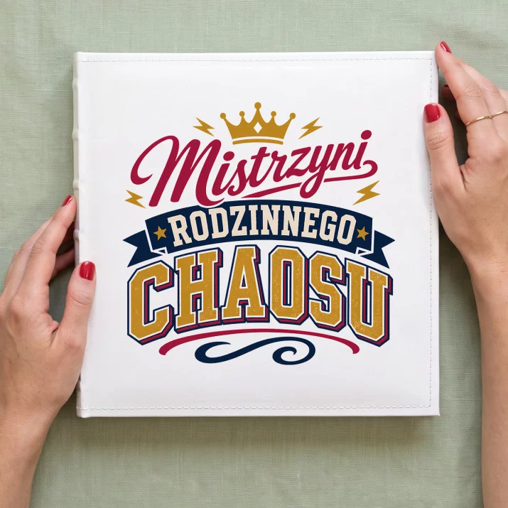 Album Na Zdjęcia Tradycyjny Na Święta Bożego Narodzenia Prezent Dla Kobiety: Rodzinny Chaos Wspomnień