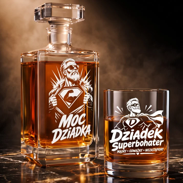 Zestaw Do Whisky Dla Dziadka Prezent Na Dzień Dziadka Dla Mężczyzny: Moc Dziadka Zestaw Do Whisky Dla Dziadka Prezent Na Dzień Dziadka Dla Mężczyzny: Moc Dziadka