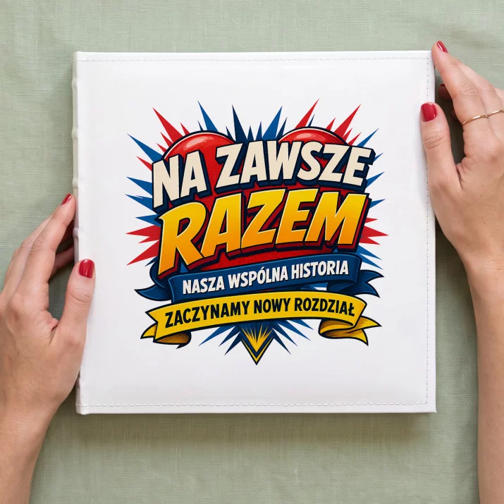 Album Na Zdjęcia Tradycyjny Na Ślub Prezent Dla Pary Młodej Pary: Wieczna Bliskość