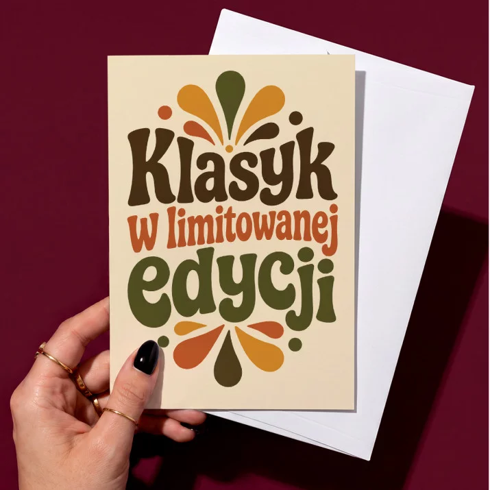 Kartka z Życzeniami Na 65 Urodziny Dla 65 Latka Mężczyzny: Retro Klasyk Kartka z Życzeniami Na 65 Urodziny Dla 65 Latka Mężczyzny: Retro Klasyk