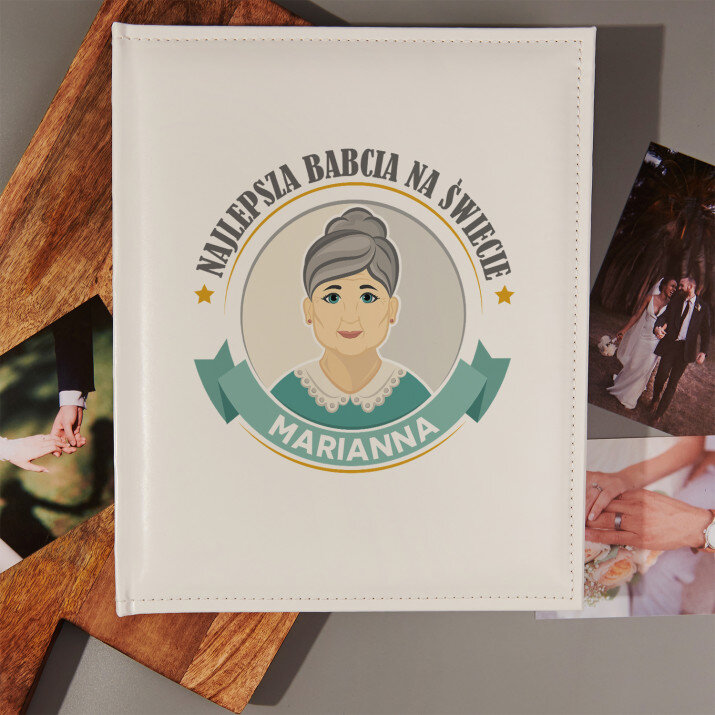 Babunia - Personalizowany Album na zdjęcia