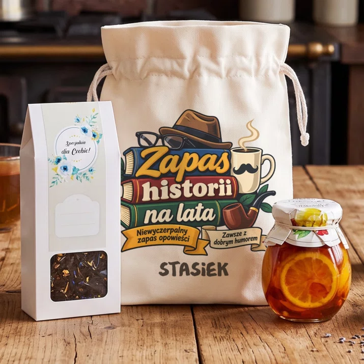 Zestaw Prezentowy z Herbatą Na Dzień Dziadka Prezent Dla Dziadka Mężczyzny: Zapas Historii Na Lata Zestaw Prezentowy z Herbatą Na Dzień Dziadka Prezent Dla Dziadka Mężczyzny: Zapas Historii Na Lata