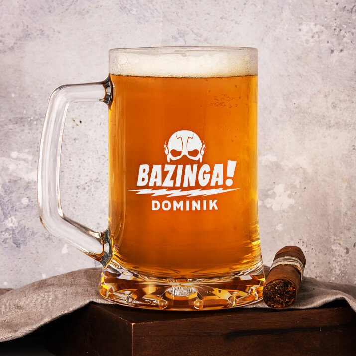 Bazinga! - Personalizowany Kufel