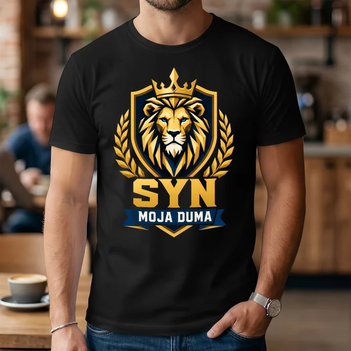 Koszulka Męska Dla Syna Prezent Dla Mężczyzny: Syn Moja Duma