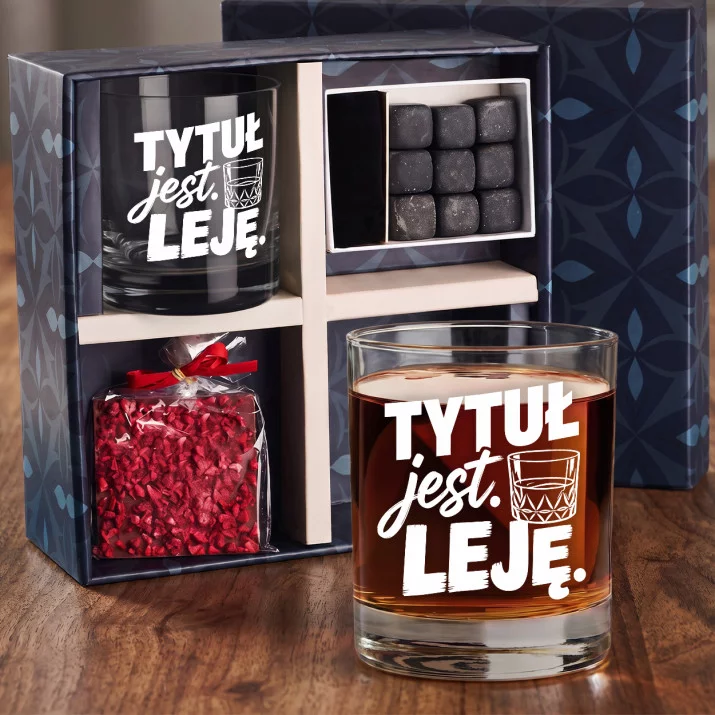 Zestaw Prezentowy Whisky Na Magistra Dla Mężczyzny: Tytuł Jest. Leję Zestaw Prezentowy Whisky Na Magistra Dla Mężczyzny: Tytuł Jest. Leję
