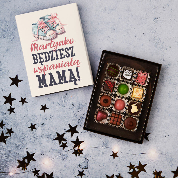 Będziesz wspaniałą mamą - Praliny z belgijskiej czekolady
