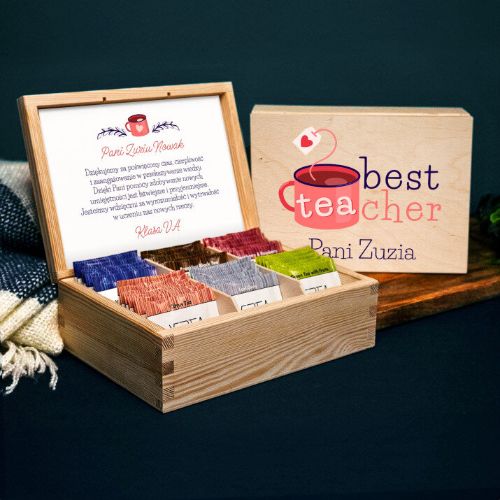 Best teacher - Zestaw herbat w pudełku