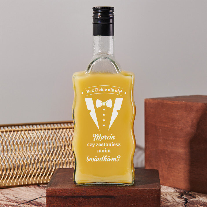 Bez ciebie nie idę on - Karafka 500 ml