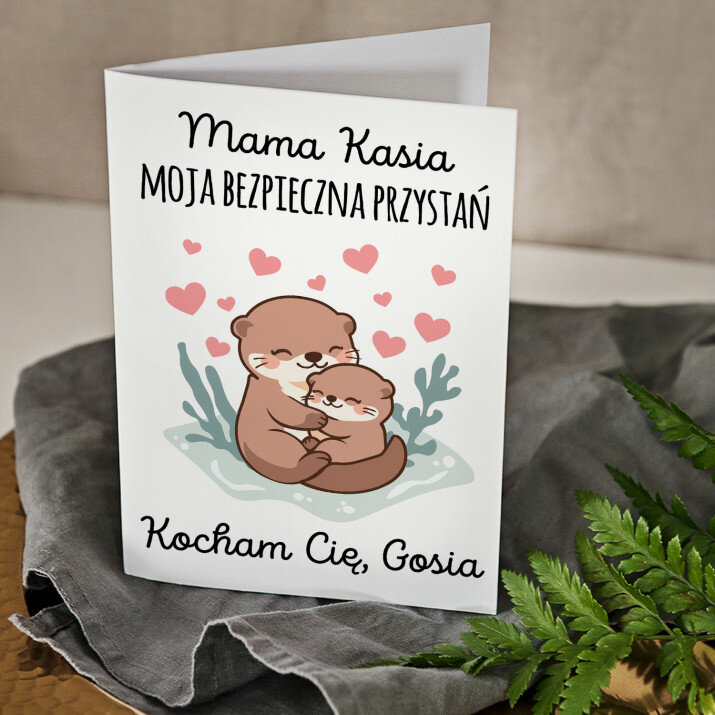 Bezpieczna przystań - kartka z życzeniami