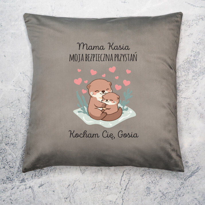 Bezpieczna przystań - Poduszka dekoracyjna Bezpieczna przystań - Poduszka dekoracyjna