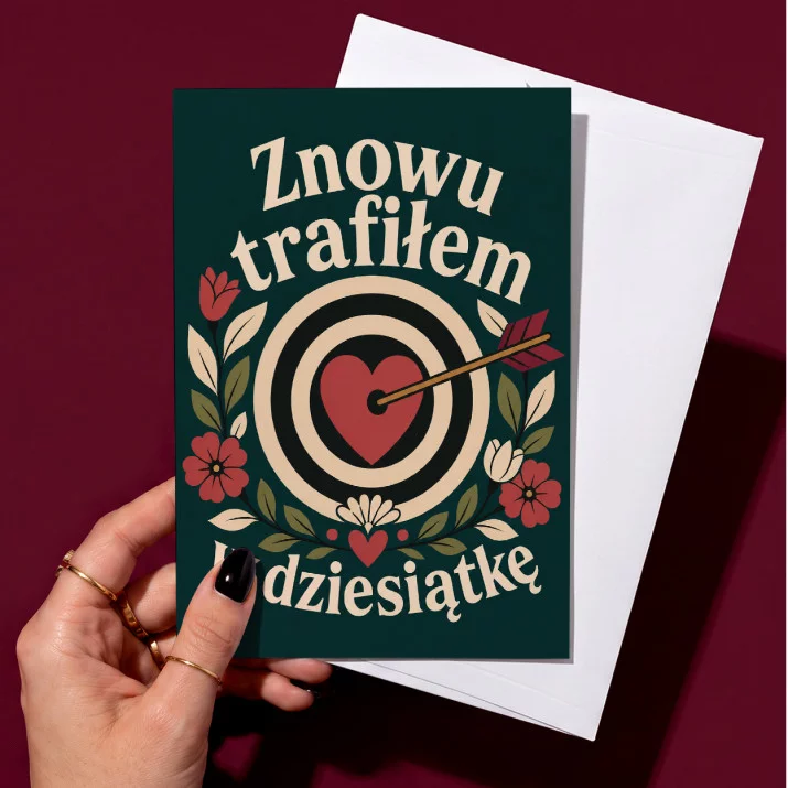 Kartka z Życzeniami Na Rocznicę Na Walentynki Dla Kobiety: Romantyczny Kolaż Retro Kartka z Życzeniami Na Rocznicę Na Walentynki Dla Kobiety: Romantyczny Kolaż Retro