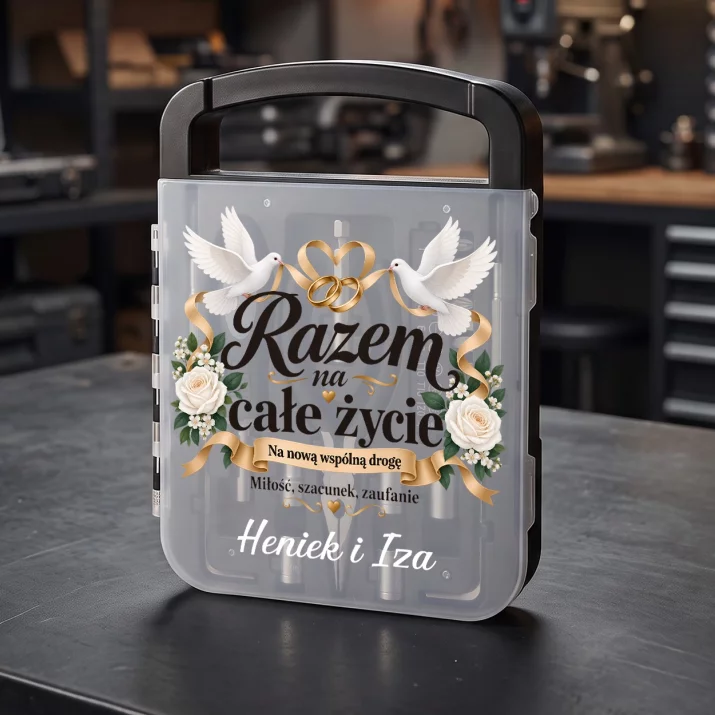 Zestaw Narzędzi Na Ślub Prezent Dla Pary Młodej Pary: Razem Na Całe Życie