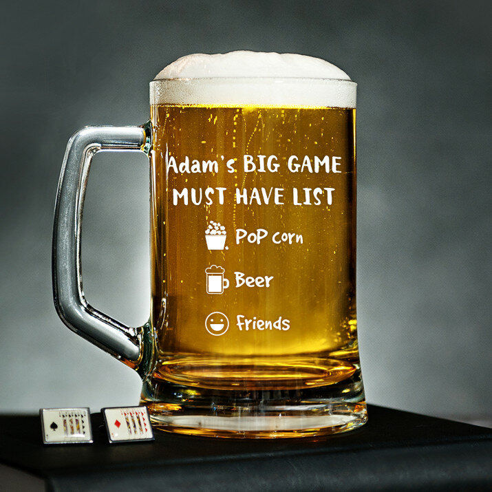 Big Game must have list - Personalizowany Kufel
