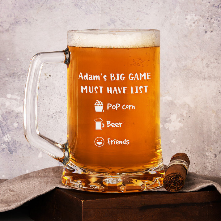 Big Game must have list - Personalizowany Kufel