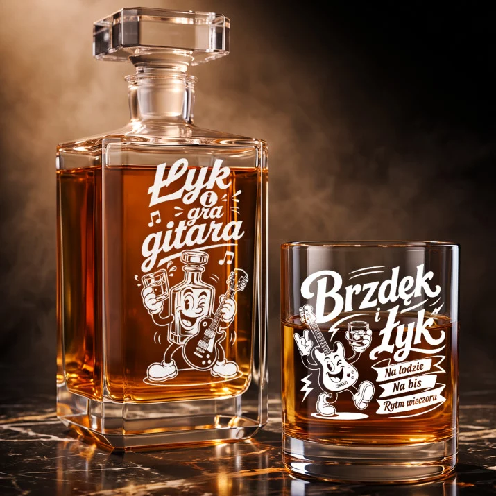Zestaw Do Whisky Dla Gitarzysty Prezent Dla Mężczyzny: Łyk I Gra Gitara Zestaw Do Whisky Dla Gitarzysty Prezent Dla Mężczyzny: Łyk I Gra Gitara
