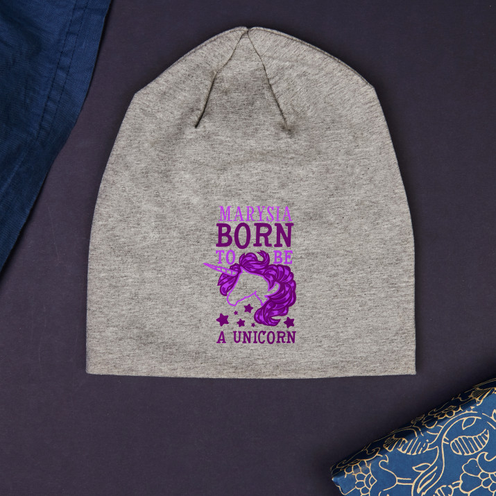 Born to be - Czapka bawełniana