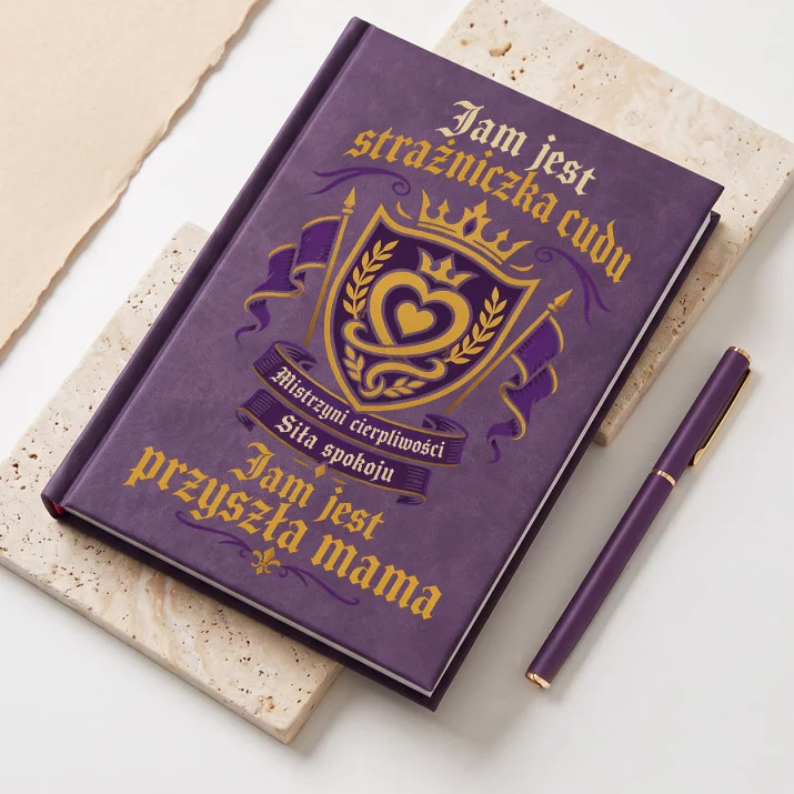 Notatnik A5 Dla Kobiety W Ciąży Prezent Na Dzień Mamy Dla Kobiety: Herb Przyszłej Mamy Notatnik A5 Dla Kobiety W Ciąży Prezent Na Dzień Mamy Dla Kobiety: Herb Przyszłej Mamy