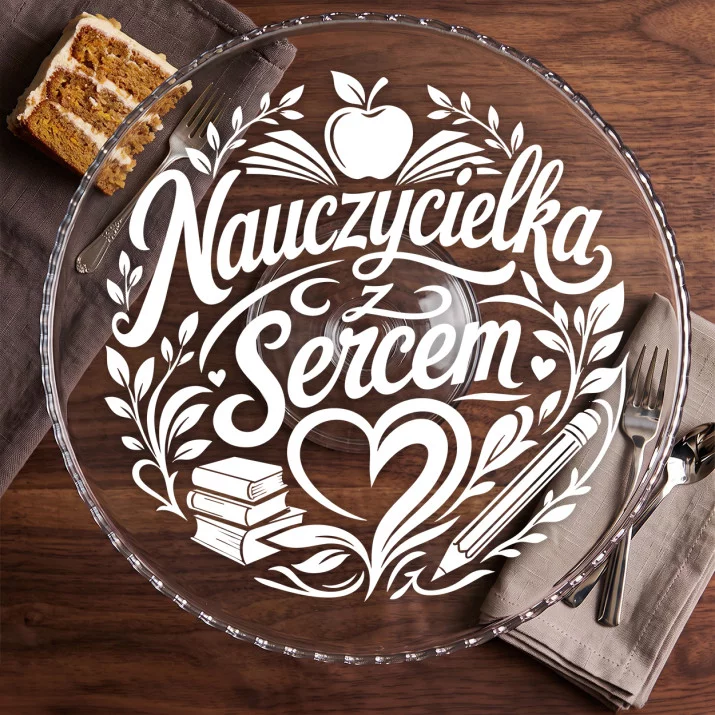 Patera Na Ciasto Dla Nauczycielki Prezent Na Dzień Nauczyciela Dla Kobiety: Szlachetna Wdzięczność