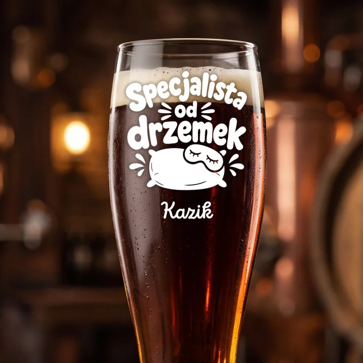 Szklanka Do Piwa Dla Seniora Prezent Dla Mężczyzny: Specjalista Od Drzemek Szklanka Do Piwa Dla Seniora Prezent Dla Mężczyzny: Specjalista Od Drzemek