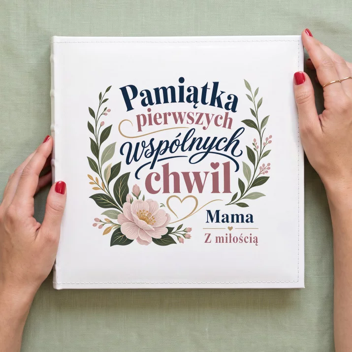 Album Na Zdjęcia Tradycyjny Dla Świeżo Upieczonej Mamy Prezent Na Dzień Mamy Dla Kobiety: Botaniczna Pamiątka Chwil Album Na Zdjęcia Tradycyjny Dla Świeżo Upieczonej Mamy Prezent Na Dzień Mamy Dla Kobiety: Botaniczna Pamiątka Chwil