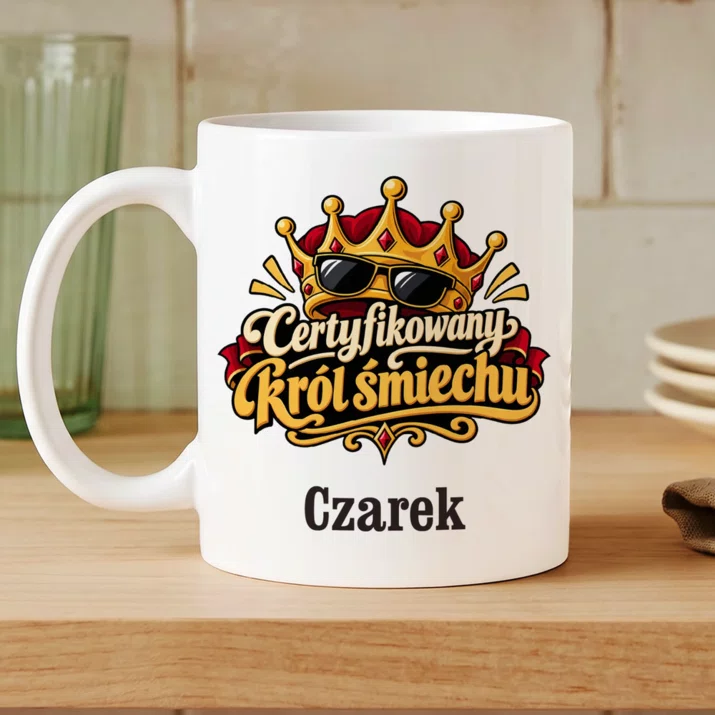 Kubek Personalizowany Dla Chłopaka Prezent Na Dzień Chłopaka Dla Mężczyzny: Certyfikowany Król Kubek Personalizowany Dla Chłopaka Prezent Na Dzień Chłopaka Dla Mężczyzny: Certyfikowany Król