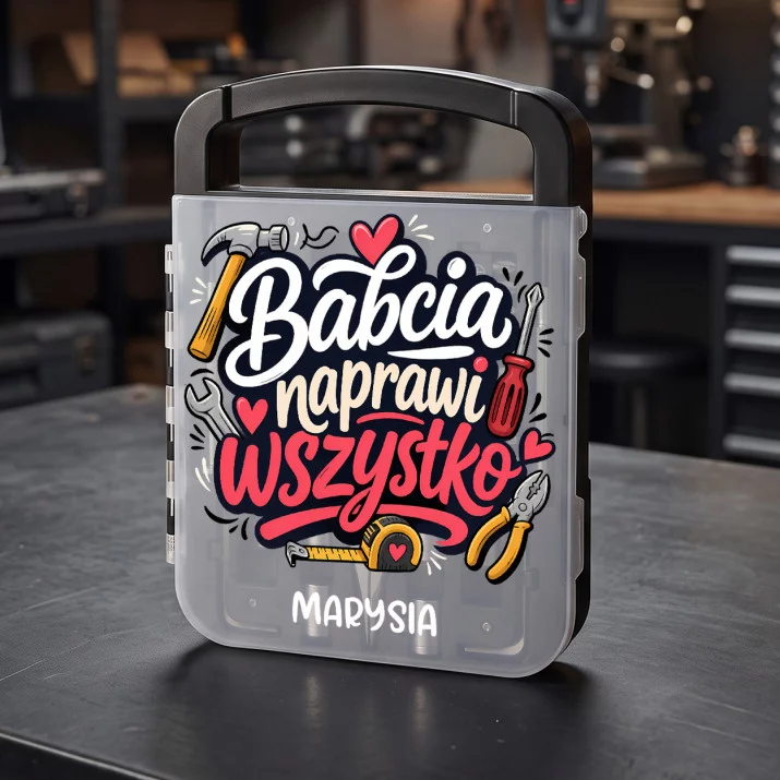 Zestaw Narzędzi Na Dzień Babci Prezent Dla Babci Kobiety: Majsterka Z Pazurem