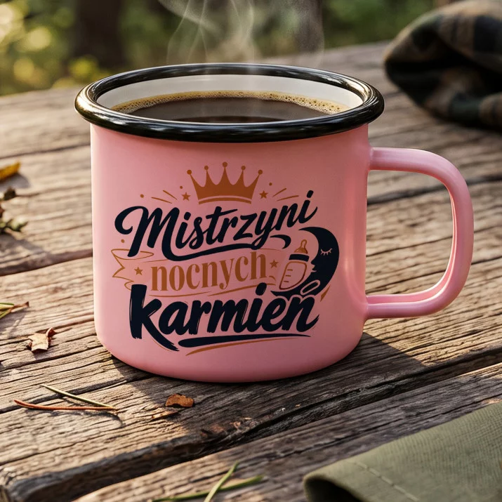 Kubek Emaliowany Dla Noworodka I Mamy Prezent Na Dzień Mamy Dla Kobiety: Suchy Humor Macierzyństwa Kubek Emaliowany Dla Noworodka I Mamy Prezent Na Dzień Mamy Dla Kobiety: Suchy Humor Macierzyństwa