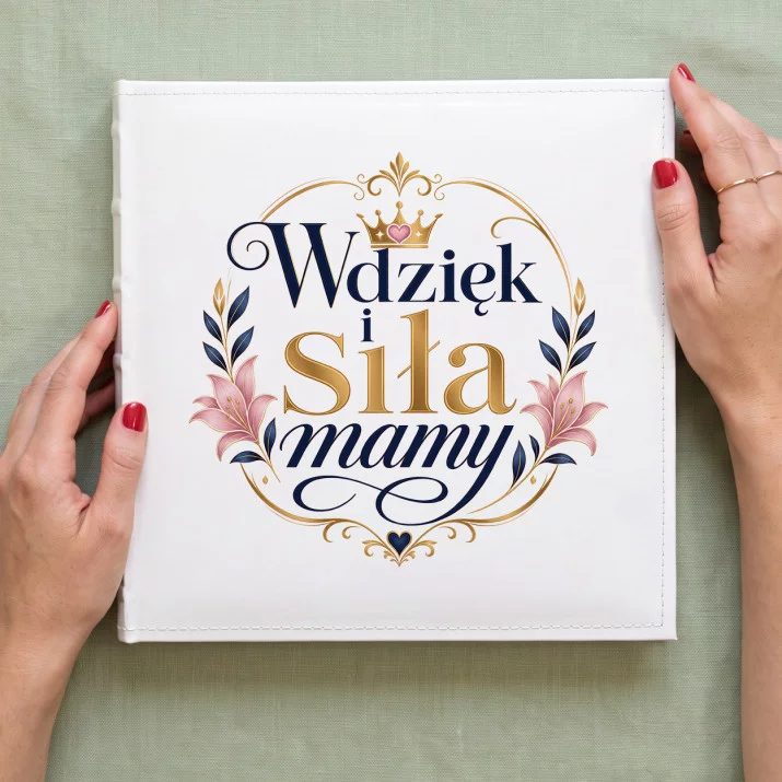 Album Na Zdjęcia Tradycyjny Na Dzień Matki Prezent Dla Mamy Kobiety: Emblemat Wdzięku I Siły Album Na Zdjęcia Tradycyjny Na Dzień Matki Prezent Dla Mamy Kobiety: Emblemat Wdzięku I Siły