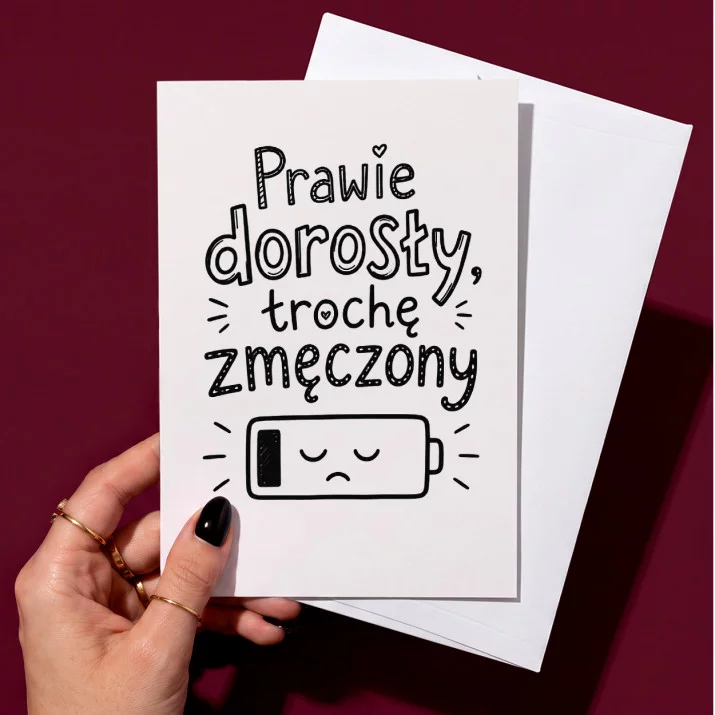 Kartka z Życzeniami Na 19 Urodziny Dla Mężczyzny: Szkic Młodości