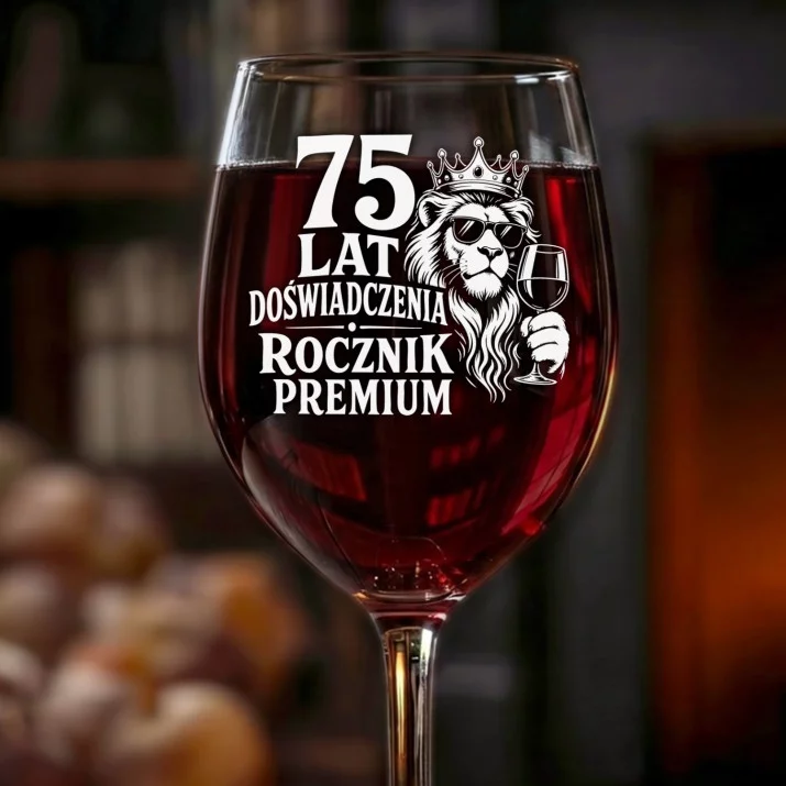 Kieliszek Do Wina Na 75 Urodziny Prezent Dla Mężczyzny: Rocznik Premium 75 Lat Kieliszek Do Wina Na 75 Urodziny Prezent Dla Mężczyzny: Rocznik Premium 75 Lat