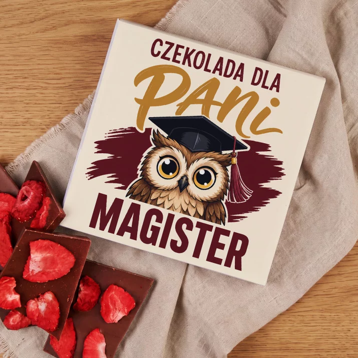 Czekolada Z Truskawkami Dla Magistra Prezent Dla Mężczyzny: Czekolada Dla Pani Czekolada Z Truskawkami Dla Magistra Prezent Dla Mężczyzny: Czekolada Dla Pani