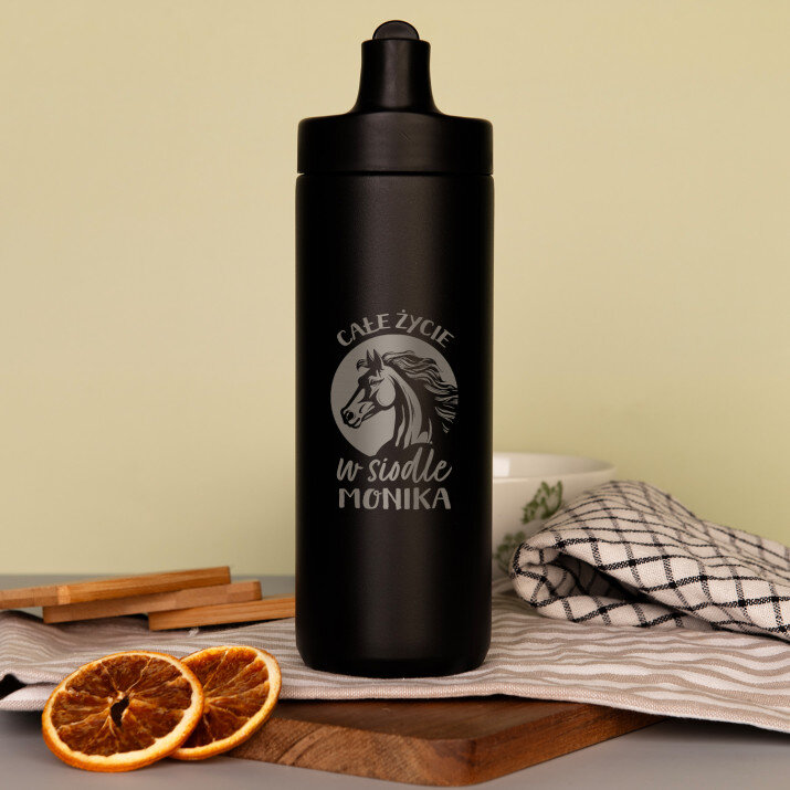  całe życie w siodle - Bidon termiczny 500 ml
