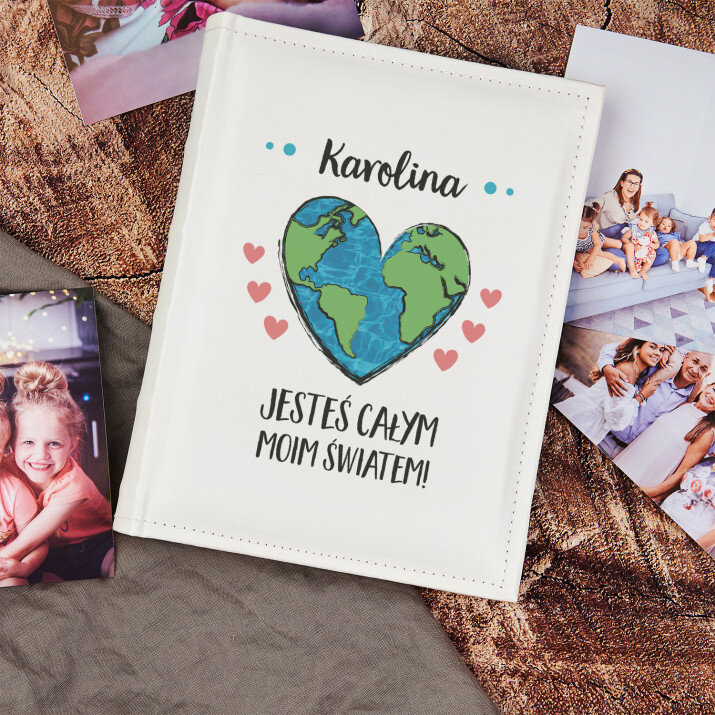 Cały świat - Personalizowany Album na zdjęcia