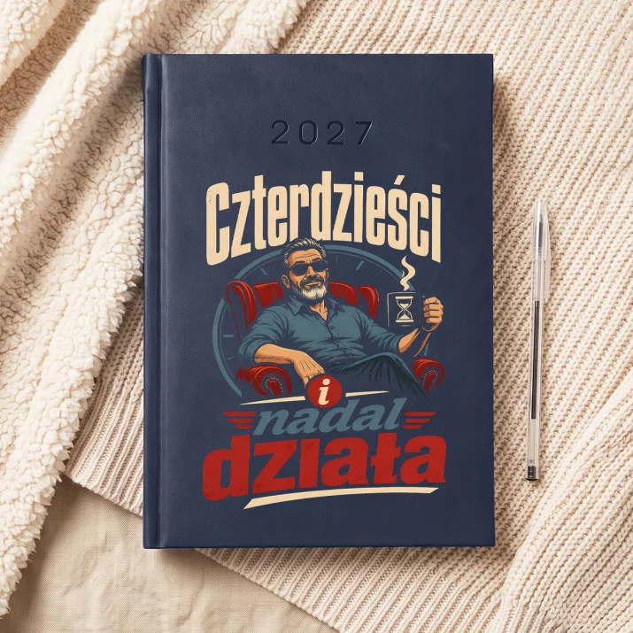 Kalendarz Książkowy A5 2027 Na 40 Lat Prezent Dla 40 Latka Mężczyzny: Sarkastyczna Dojrzałość Kalendarz Książkowy A5 2027 Na 40 Lat Prezent Dla 40 Latka Mężczyzny: Sarkastyczna Dojrzałość