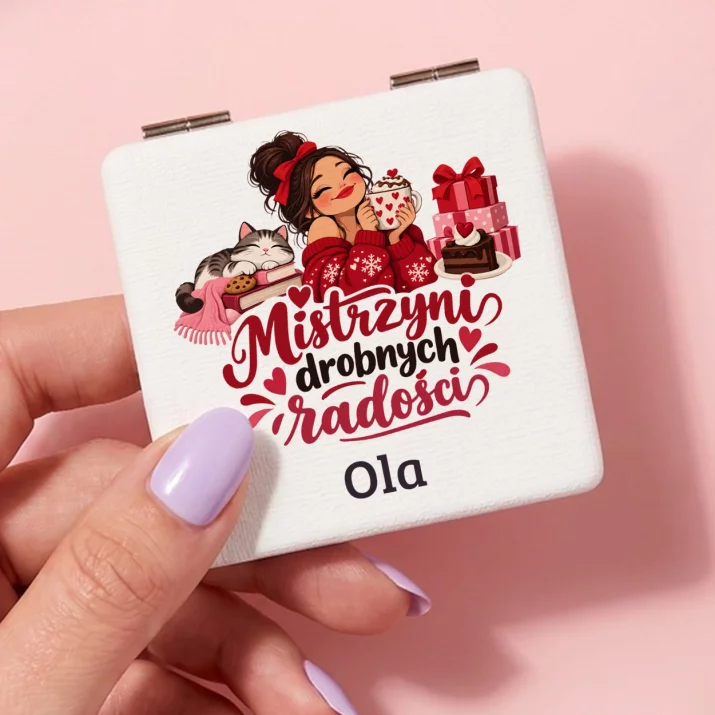Lusterko Kieszonkowe Na Mikołajki Prezent Dla Kobiety: Mistrzyni Drobnych